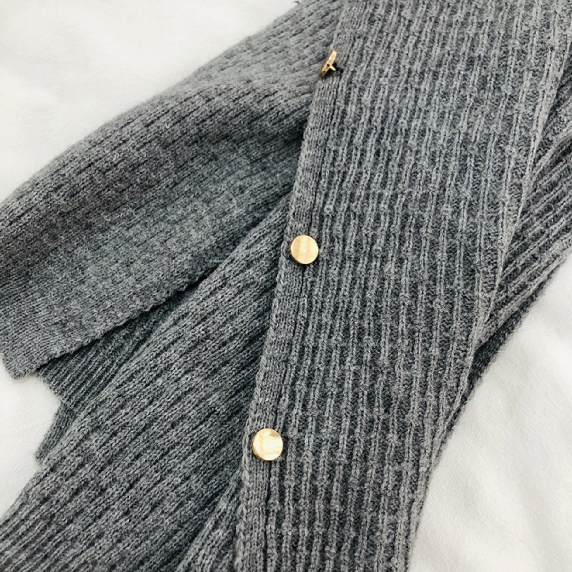 Knitted Plaid Shawl Cape with Buckle - Versatile and Warm Scarf Wrap for Women