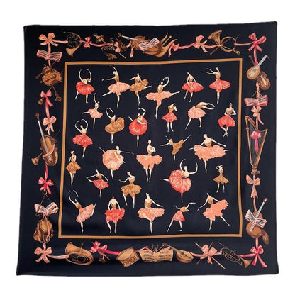 White Elegant Chic Large Satin Scarf | 90x90cm Bandana | Twill Satin Shawl | Perfect Gift for Her, Mother&