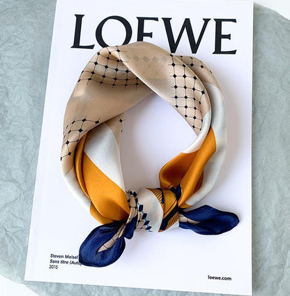 Elegantly Simple 100% mulberry Silk Scarf/Silk head scarf/Silk hair scarf/Silk neck scarf/Mother&