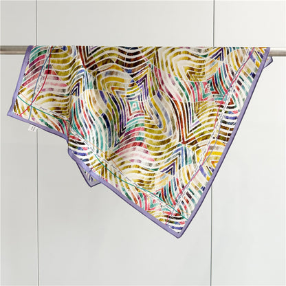 Color Splash 100% Mulberry Silk Scarf | 26&