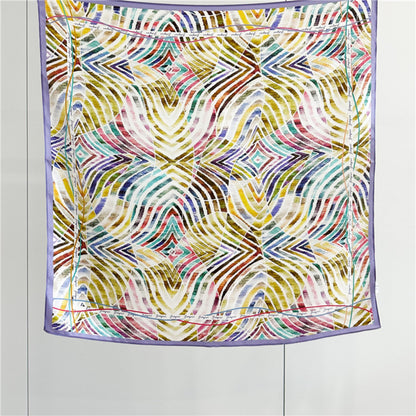 Color Splash 100% Mulberry Silk Scarf | 26&