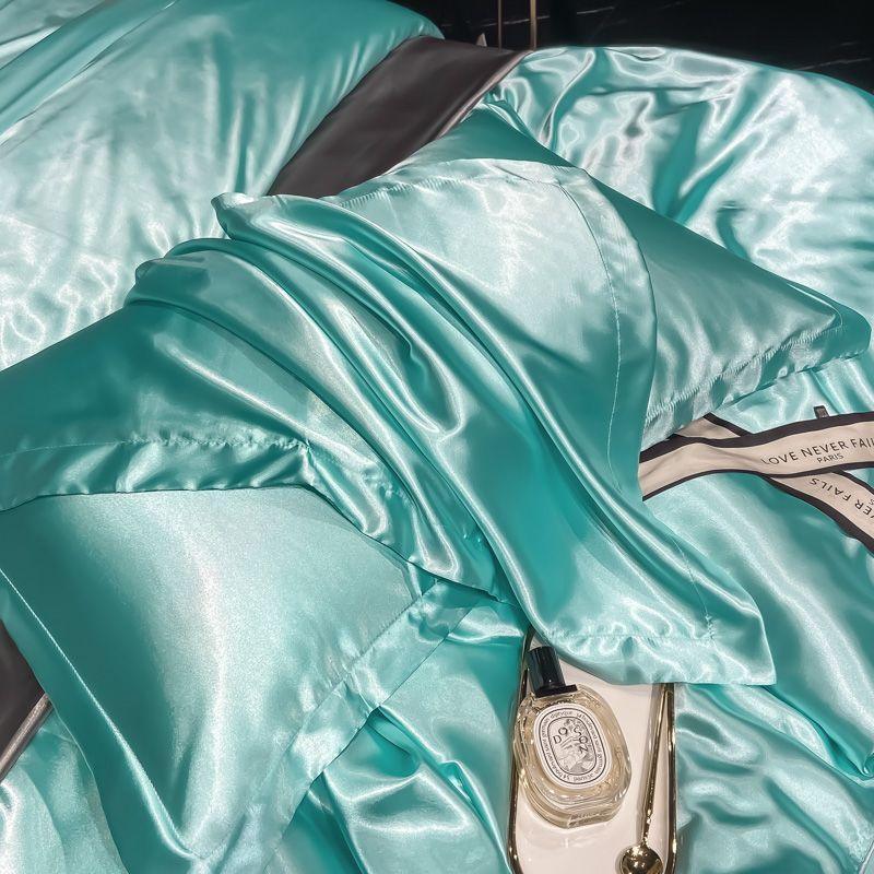 2 Pack Satin Pillow Covers for Hair and Skin/20x30 inches/Silky Pillow Cover with Envelope Closure/Handcrafted Silk Pillowcase/Gift For Her