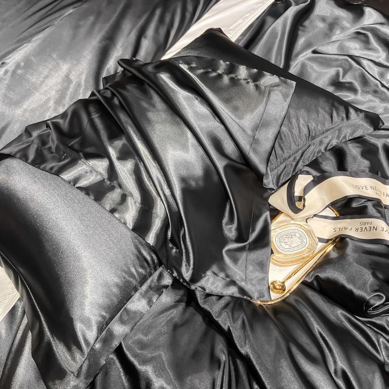 2 Pack Satin Pillow Covers for Hair and Skin/20x30 inches/Silky Pillow Cover with Envelope Closure/Handcrafted Silk Pillowcase/Gift For Her