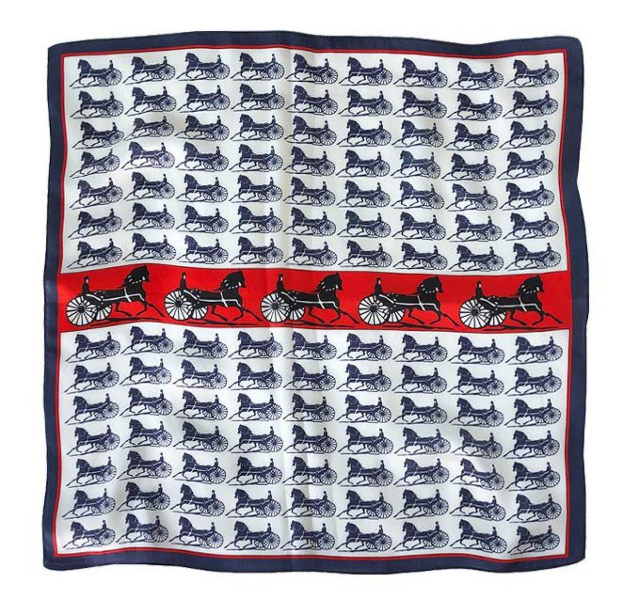 Retro Kutschenfigur 100 % Maulbeerseidenschal/Seidenkopfschal/Seidenhaarschal/Seidenhalsschal/Muttertagsgeschenke/Taschenaccessoire/Geschenk für Sie