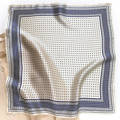 Schal aus 100 % Maulbeerseide/Kopftuch aus Seide/Haarschal aus Seide/Halstuch aus Seide/Muttertagsgeschenke/Taschenaccessoire/Geschenk für Sie/Für den Frühling